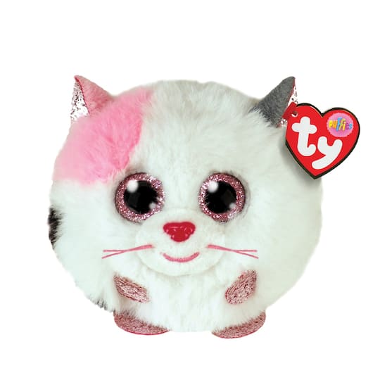 Ty Puffies&#x2122; Muffin Multicolor Cat